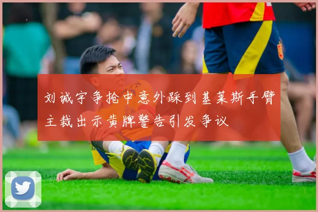 刘诚宇争抢中意外踩到基莱斯手臂主裁出示黄牌警告引发争议